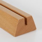 Pyramid dřevěný držák kapes A5 (150 mm) - Přírodní A-Z Reklama CZ