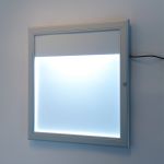 Venkovní prosvětlená LED vitrína MENU BOARD na Menu 4xA4 A-Z Reklama CZ
