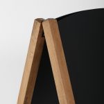 Dřevěný poutač Timber interiérový - Přírodní A-Z Reklama CZ
