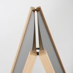 Dřevěný poutač Timber interiérový - Přírodní A-Z Reklama CZ
