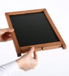 Dřevěný stolní popisovatelný rámeček 215,9x279,4 mm A-Z Reklama CZ