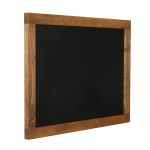 Nástěnná dřevěná křídová tabule Easy 30x40 cm - Tmavě hnědá A-Z Reklama CZ