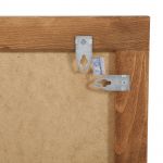 Nástěnná dřevěná křídová tabule Easy 40x60 cm - Tmavě hnědá A-Z Reklama CZ