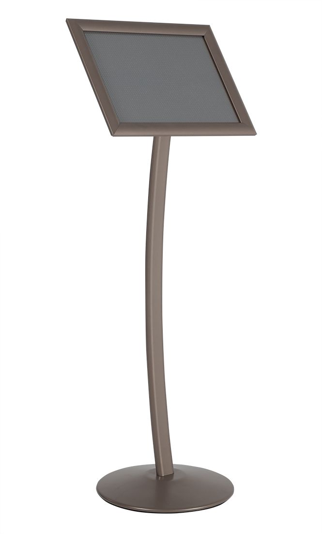 Stojan na noze - Curved Menuboard A3 - Earth