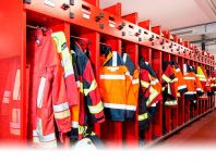 Skříňky pro hasiče a záchranné složky