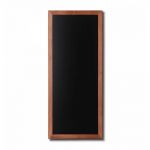 Nástěnná dřevěná křídová tabule světle hnědý lak 56x120 cm A-Z Reklama CZ