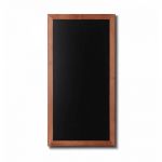 Nástěnná dřevěná křídová tabule světle hnědý lak 56x100 cm A-Z Reklama CZ