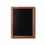 Nástěnná dřevěná křídová tabule světle hnědý lak 50x60 cm A-Z Reklama CZ