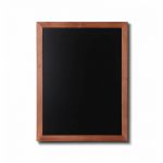 Nástěnná dřevěná křídová tabule světle hnědý lak 60x80 cm A-Z Reklama CZ