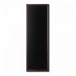 Nástěnná dřevěná křídová tabule tmavě hnědý lak 56x150 cm A-Z Reklama CZ