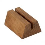 Pyramid dřevěný držák kapes 70 mm - Tmavě hnědý A-Z Reklama CZ