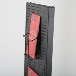 Double Sided Tower Stand 265x1600x400 mm, Černý A-Z Reklama CZ