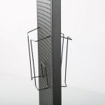 Double Sided Tower Stand 265x1600x400 mm, Černý A-Z Reklama CZ