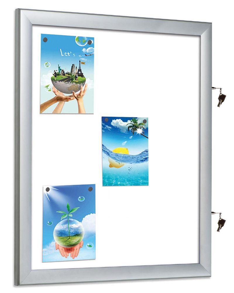 Uzamykatelná vitrína s magnetickou stěnou - 9x A4 A-Z Reklama CZ