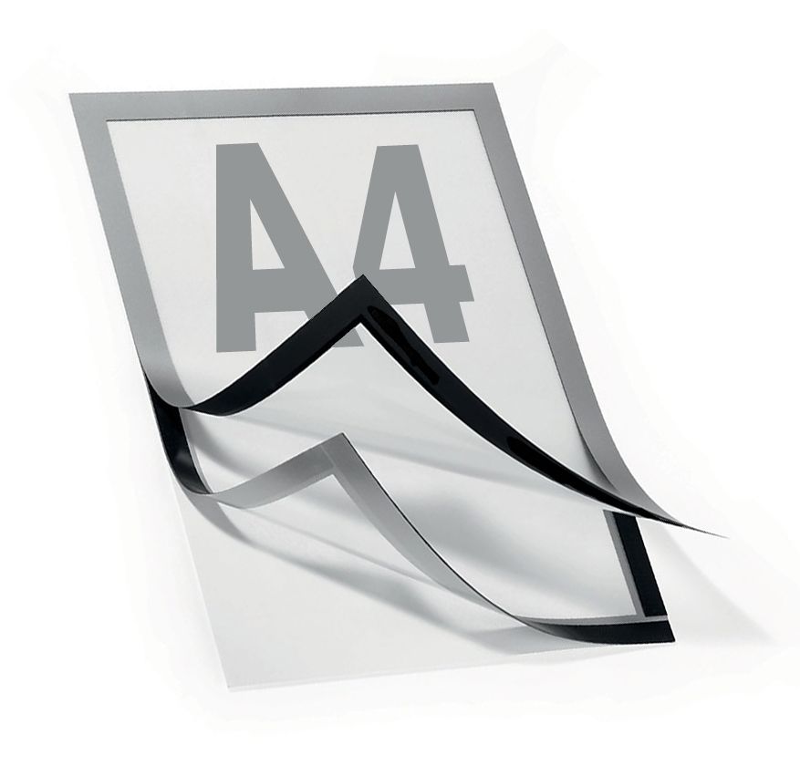Samolepící Magnetický rámeček A4 - Stříbrný A-Z Reklama CZ