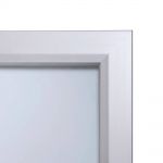 Venkovní uzamykatelná vitrína Slim 4x A4 - Stříbrná A-Z Reklama CZ