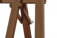 Opěrný Stojan pro umístění tabulí - Wooden Easel - Tmavě hnědý A-Z Reklama CZ