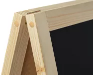 Dřevěný poutač s křídovou tabulí 510x900 mm - Přírodní A-Z Reklama CZ
