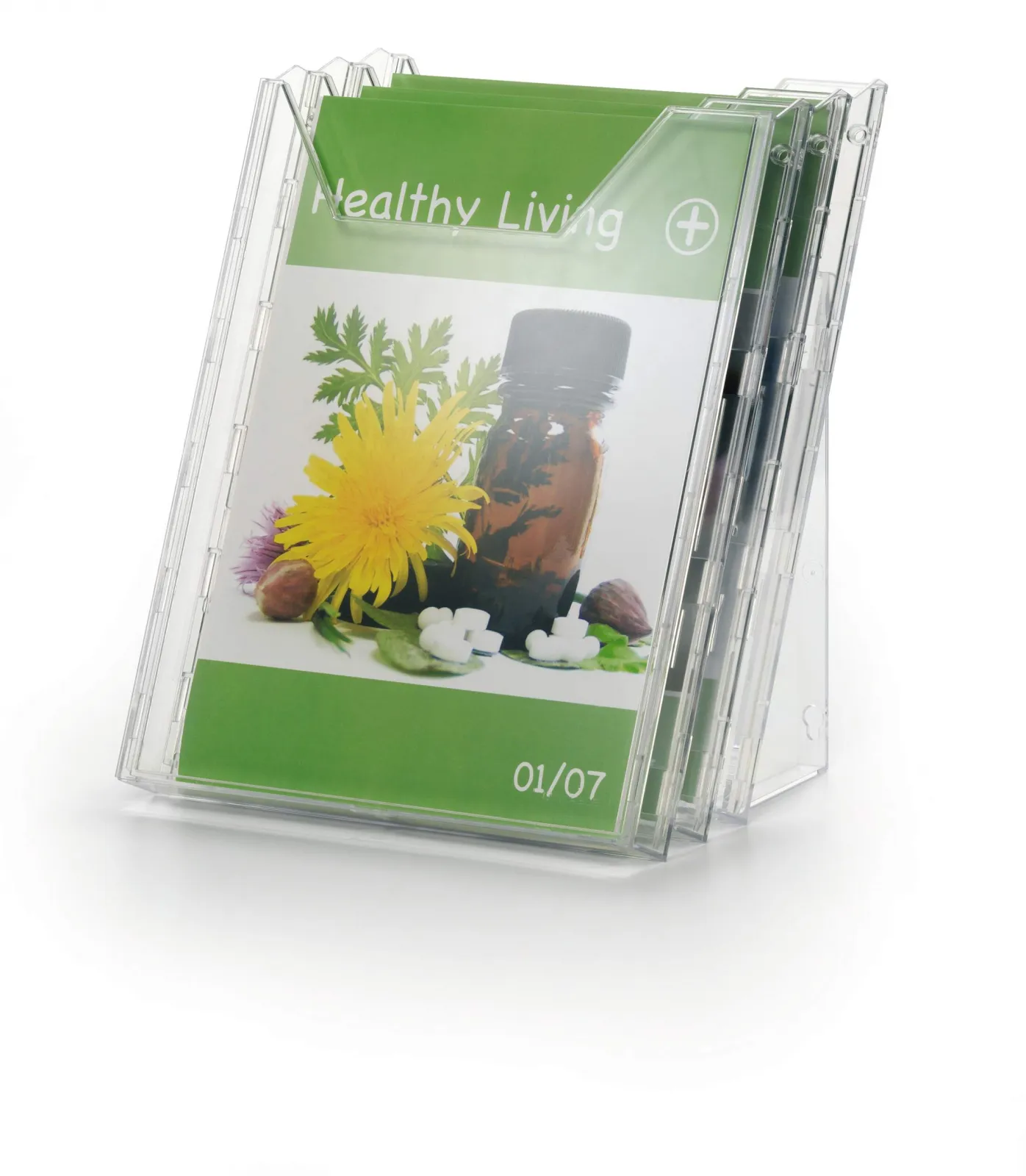 COMBIBOXX zásobník na letáky 3x A4 na stěnu i stůl DURABLE