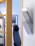 FLEXIBOXX zásobník na letáky 6x A4 na výšku - Čirý DURABLE