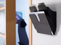 FLEXIPLUS zásobník na letáky 2x A4 na šířku - Černý DURABLE