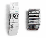 FLEXIPLUS zásobník na letáky 6x A4 na šířku - Bílý DURABLE