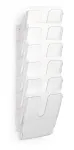 FLEXIPLUS zásobník na letáky 6x A4 na výšku - Čirý DURABLE