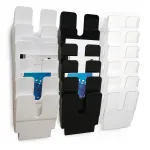 FLEXIPLUS zásobník na letáky 6x A4 na výšku - Čirý DURABLE