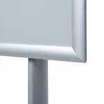 Jednostranný informační stojan na noze A4 - Ostrý roh A-Z Reklama CZ