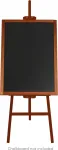 Opěrný Stojan pro umístění tabulí - Wooden Easel - Tmavě hnědý A-Z Reklama CZ