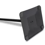 Stojan na noze - Premium Menuboard A4 - Ostrý roh - Černý A-Z Reklama CZ