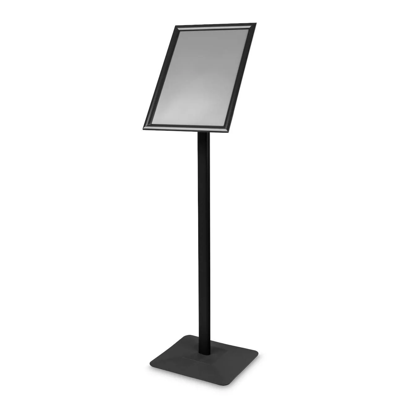 Stojan na noze - Premium Menuboard A4 - Ostrý roh - Černý A-Z Reklama CZ