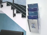 COMBIBOXX zásobník na letáky 5x A4 na stěnu i stůl DURABLE