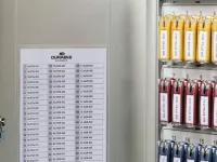 DURABLE 195523 - KEY BOX Skříňka na klíče - 72 háčků