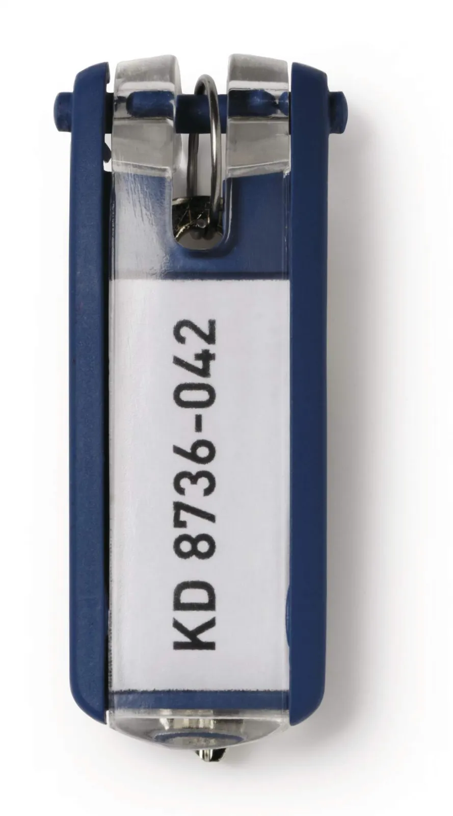 DURABLE Klíčenka - závěsná Tmavě modrá - balení 6 ks