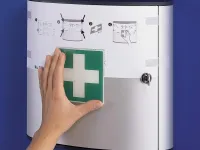 DURABLE Nástěnná lékárnička velikost M bez vybavení