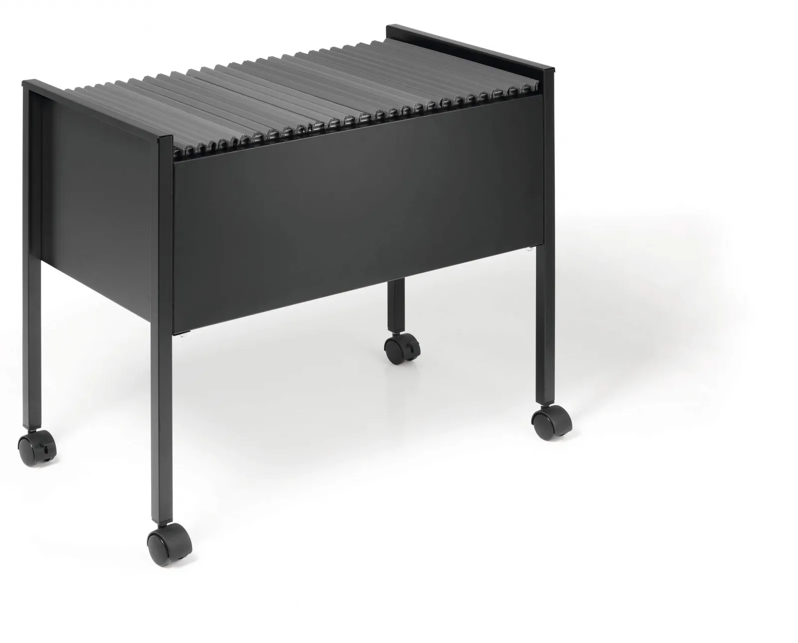 DURABLE ECO Pojízdná kartotéka 80 A4 - Černá