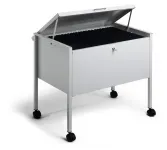 DURABLE ECO Pojízdná kartotéka 80 A4 TOP - Šedá