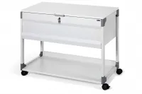 DURABLE Pojízdná kartotéka 100 A4 MULTI TOP - Šedá DURABLE Pojízdná kartotéka 100 A4 MULTI TOP - Šedá