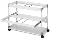 DURABLE Pojízdná kartotéka 200 A4 MULTI DUO - Šedá