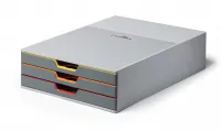 DURABLE VARICOLOR 3 - Zásuvkový box s 3 přihrádkami