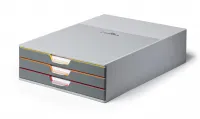 DURABLE VARICOLOR 3 - Zásuvkový box s 3 přihrádkami