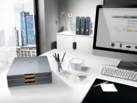 DURABLE VARICOLOR 3 - Zásuvkový box s 3 přihrádkami