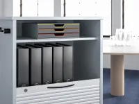 DURABLE VARICOLOR 3 - Zásuvkový box s 3 přihrádkami