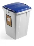 Odpadkový koš DURABLE - DURABIN 90 litrů - Modrý