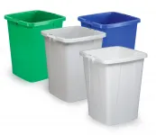 Odpadkový koš DURABLE - DURABIN 90 litrů - Zelený