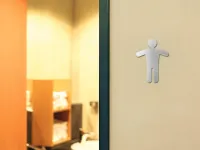 Piktogram pro označení toalet WC "Páni", 120x91 mm DURABLE