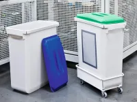 Poklop na odpadkový koš - DURABIN LID 60 - Modrý DURABLE
