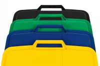 Poklop na odpadkový koš - DURABIN LID 90 - Šedý DURABLE