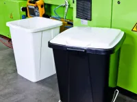 Poklop na odpadkový koš - DURABIN LID 90 - Zelený DURABLE